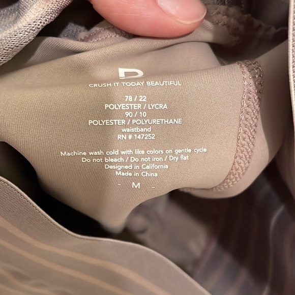 NWT Womens Jett Legging  Dusty Rose by Beloforte size M​​​​​​ - Picture 5 of 7